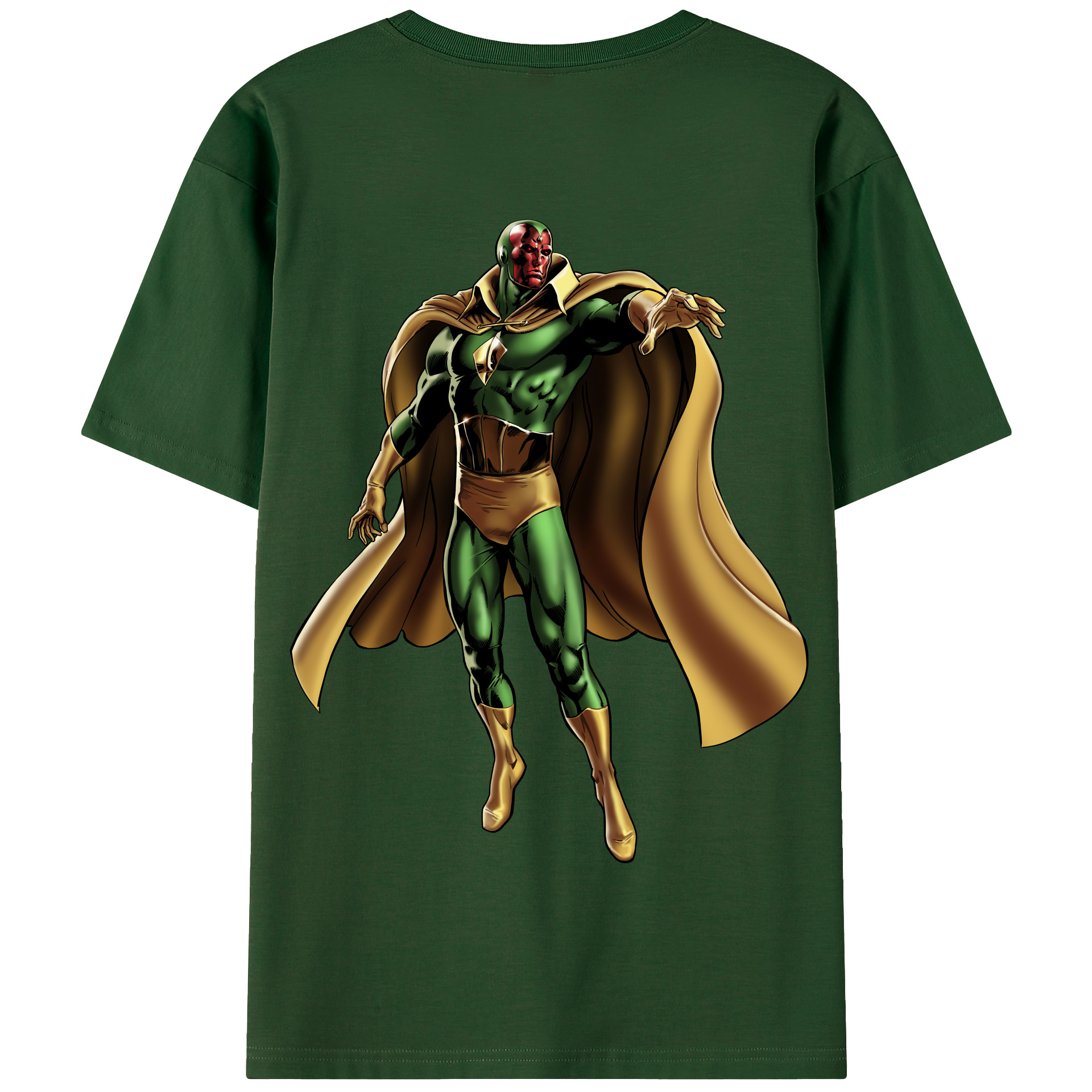 （画像用） アベンジャーズ The Avengers 綿100％半袖Tシャツ（背面プリント）